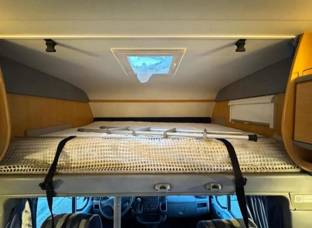 Autocaravana vista trasera